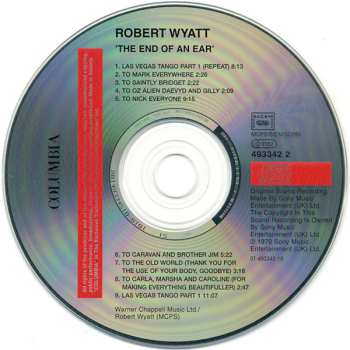 CD Robert Wyatt: The End Of An Ear