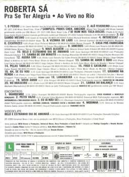 DVD Roberta Sá: Roberta Sá Ao Vivo No Rio: Pra Se Ter Alegria