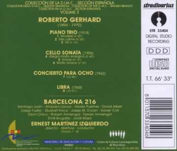 CD Roberto Gerhard: Piano Trio - Cello Sonata - Concierto Para Ocho - Libra
