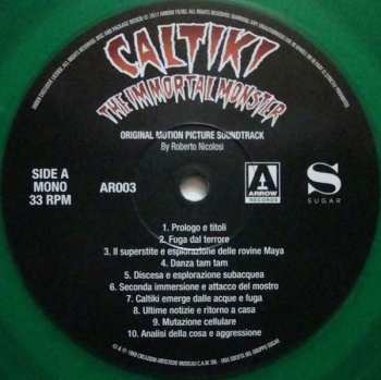 LP Roberto Nicolosi: Caltiki The Immortal Monster (Original Motion Picture Soundtrack) CLR | LTD