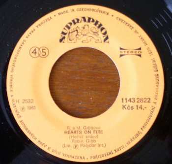 SP Robin Gibb: Juliet (Julie) / Hearts On Fire (Hořící Srdce)