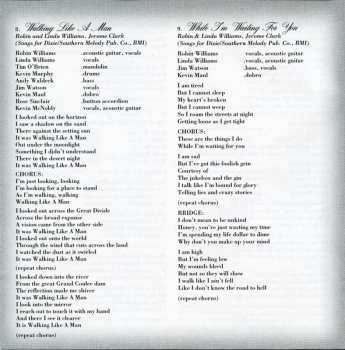 CD Robin & Linda Williams: Devil Of A Dream