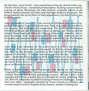CD Robin Luke: Susie Darlin'