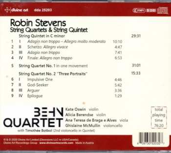 CD Robin Stevens: String Quartets And String Quintet