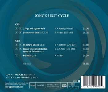 2CD Malcolm Martineau: Song's First Cycle
