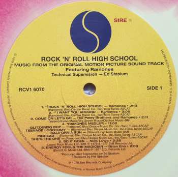 LP Various: Rock 'N' Roll High School (Music From The Original Motion Picture Soundtrack) LTD | CLR