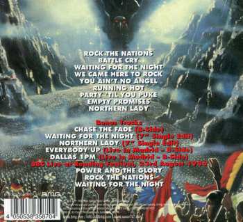 CD Saxon: Rock The Nations