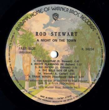 LP Rod Stewart: A Night On The Town