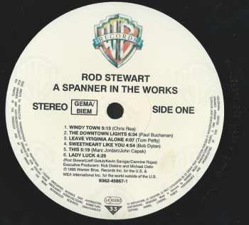 LP Rod Stewart: A Spanner In The Works