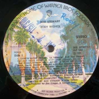 LP Rod Stewart: Body Wishes
