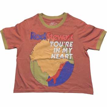 Merch Rod Stewart: Női Crop Top In My Heart