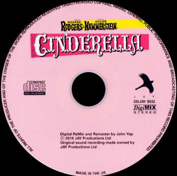 CD Rodgers & Hammerstein: Cinderella - Original London Cast