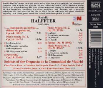 CD Orquesta De La Comunidad De Madrid: Chamber Music • 1: ... Huésped De Las Nieblas ... • Piano Sonatas Nos. 1-3 • Pastorale • Égloga