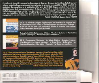 2CD/Dobozkészlet Rodolphe Raffalli: Intégrale Rodolphe Raffalli - Hommage à Georges Brassens