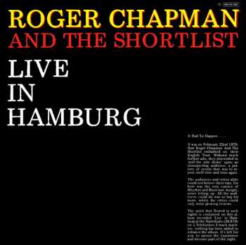 LP Roger Chapman: Live In Hamburg