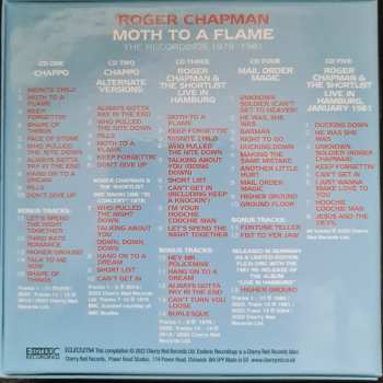 5CD/Dobozkészlet Roger Chapman: Moth To A Flame (The Recordings 1979-1981)