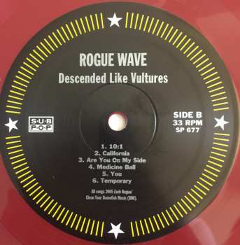 LP Rogue Wave: Descended Like Vultures