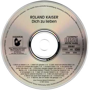 CD Roland Kaiser: Dich Zu Lieben