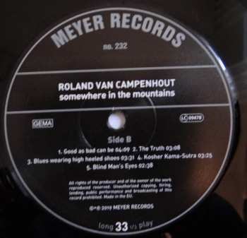 2LP/DVD Roland Van Campenhout: Somewhere In The Mountains