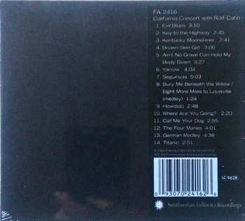 CD Rolf Cahn: California Concert With Rolf Cahn