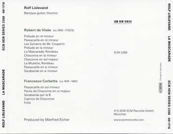 CD Rolf Lislevand: La Mascarade