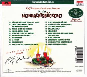 2CD Rolf Und Seine Freunde: In Der Weihnachtsbäckerei (Meine 20 Beliebtesten Kinder-Weihnachtslieder)
