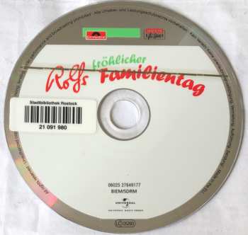 CD Rolf Und Seine Freunde: Rolfs Fröhlicher Familientag - Endlich Ist Sonntag!