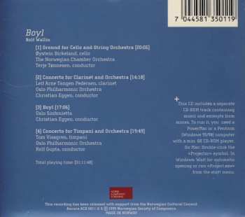 CD Rolf Wallin: Boyl