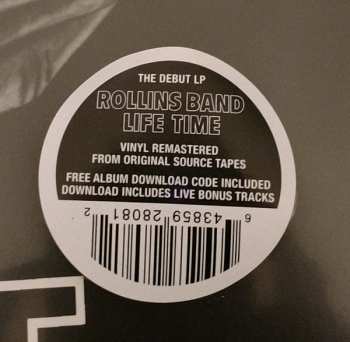 LP Rollins Band: Life Time