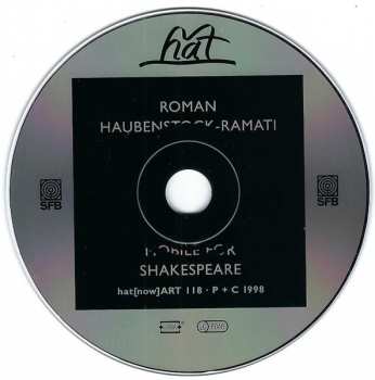 CD Beat Furrer: Mobile For Shakespeare