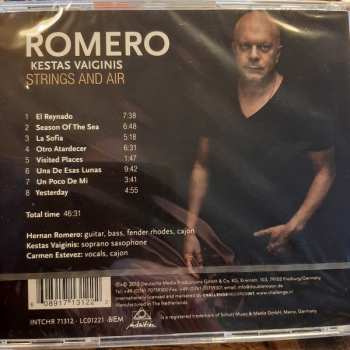 CD Hernan Romero: Strings And Air