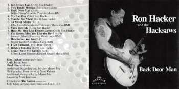 CD Ron Hacker And The Hacksaws: Back Door Man