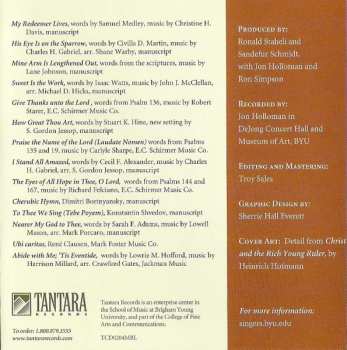 CD Brigham Young University Singers: My Redeemer Lives