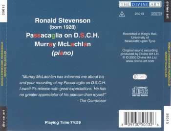 CD Ronald Stevenson: Passacaglia On D.S.C.H.