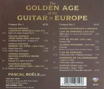 2CD John Dowland: The Golden Age Of The Guitar In Europe