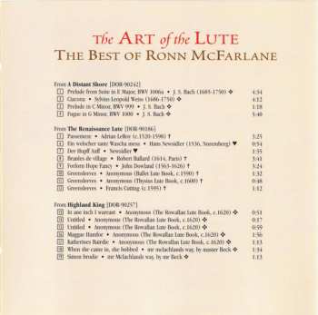 CD Ronn McFarlane: The Art Of The Lute (The Best Of Ronn McFarlane)