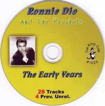 CD Ronnie Dio And The Prophets: The Early Years