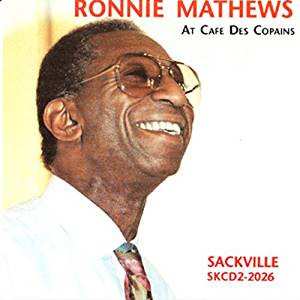 Album Ronnie Mathews: At Cafe Des Copains