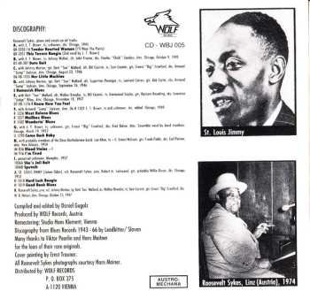 CD Roosevelt Sykes: West Helena Blues (The Postwar Years Volume 2 1945-57)