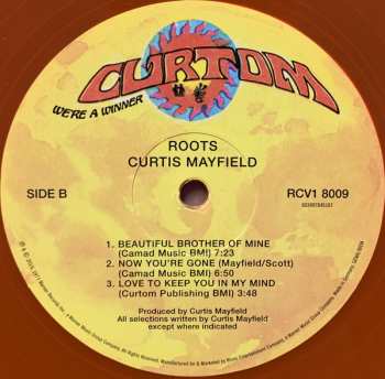 LP Curtis Mayfield: Roots LTD | CLR