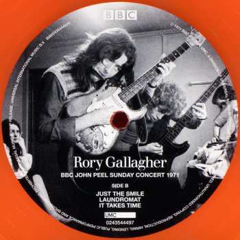 LP Rory Gallagher: BBC John Peel Sunday Concert 1971 LTD | CLR