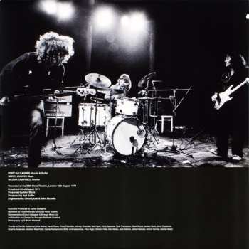 LP Rory Gallagher: BBC John Peel Sunday Concert 1971 LTD | CLR