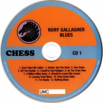 3CD Rory Gallagher: Blues DLX