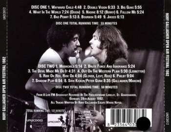 2CD Rory Gallagher: Open Air Festival 1982