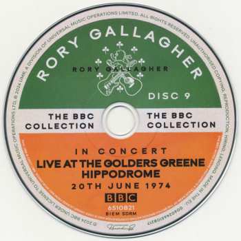 18CD/Dobozkészlet/2Blu-ray Rory Gallagher: The BBC Collection DLX