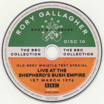 18CD/Dobozkészlet/2Blu-ray Rory Gallagher: The BBC Collection DLX