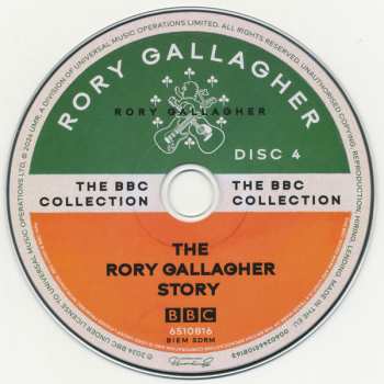 18CD/Dobozkészlet/2Blu-ray Rory Gallagher: The BBC Collection DLX