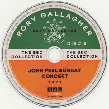 18CD/Dobozkészlet/2Blu-ray Rory Gallagher: The BBC Collection DLX