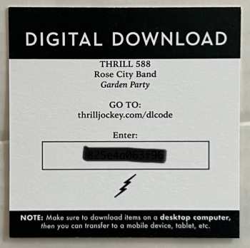 LP Rose City Band: Garden Party CLR | LTD
