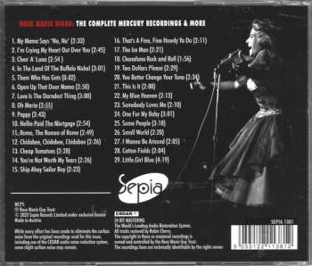 CD Rose Marie: Rose Marie Sings: The Complete Mercury Recordings & More